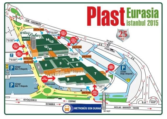 Plast Eurasia 2015-در 10A07 از ما دیدن کنید